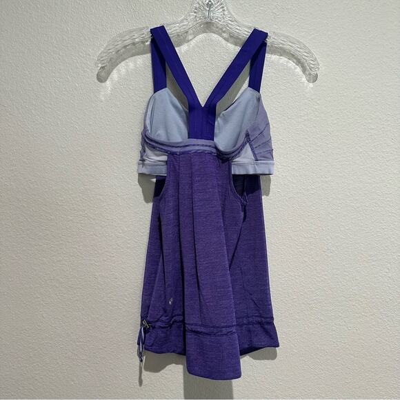 Lululemon Tank Heathered Berry SZ 4 - Picture 9 of 15